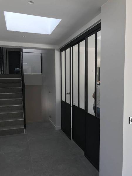 Ensemble verrière intérieure à Chambéry