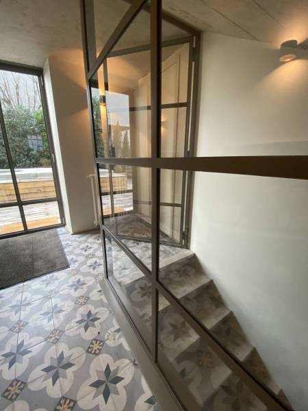 Verrière intérieure à Saint Foy lès Lyon