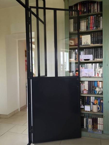 Verrière intérieure avec porte en Isère