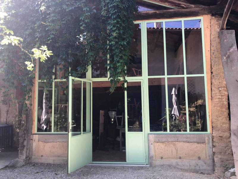 Verrière et menuiserie extérieure en acier à Succieu près de La Tour du Pin