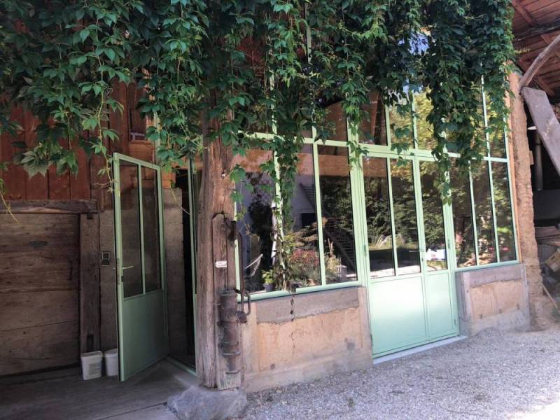 Verrière et menuiserie extérieure en acier à Succieu près de La Tour du Pin