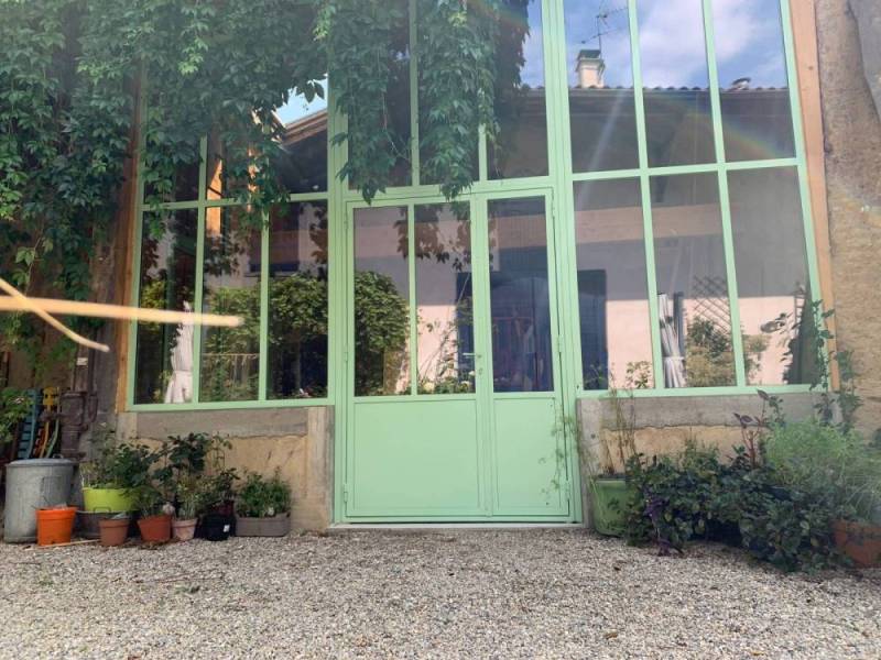 Verrière et menuiserie extérieure en acier à Succieu près de La Tour du Pin