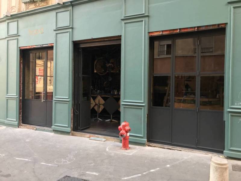 Fabricant menuiserie acier pour le restaurant Hood à Lyon