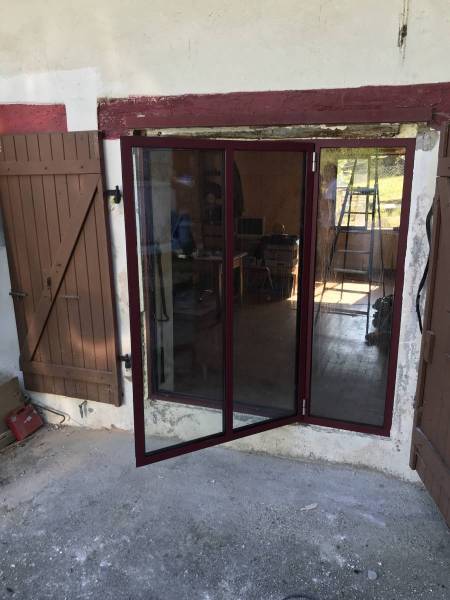 Menuiserie acier à rupture thermique Fineline à Novalaise dans la région de Chambéry