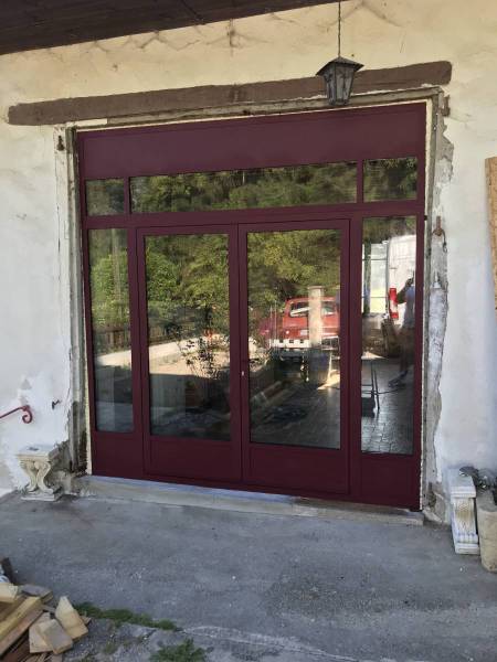 Menuiserie acier à rupture thermique Fineline à Novalaise dans la région de Chambéry