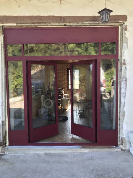 Menuiserie acier à rupture thermique Fineline à Novalaise dans la région de Chambéry