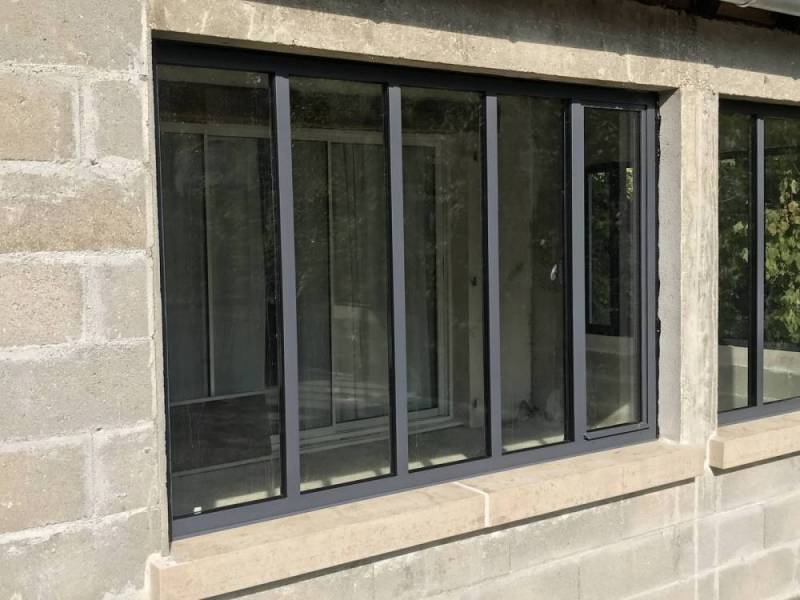 Menuiserie acier à rupture thermique Jansen à Lyon