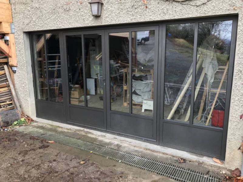 Fenêtre acier Jansen à Grenoble