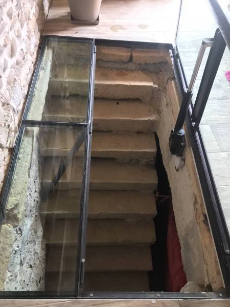 Création d'une trappe de cave motorisée à Lyon