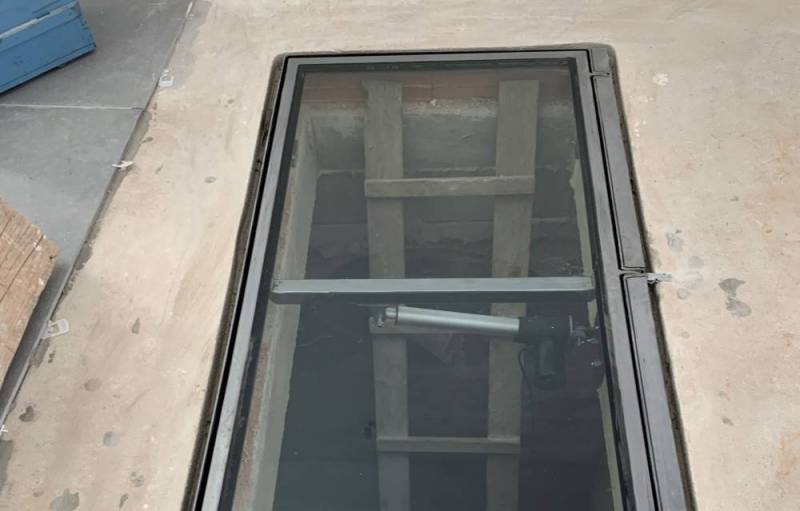 Trappe de cave motorisée sur Bévenais proche de Voiron