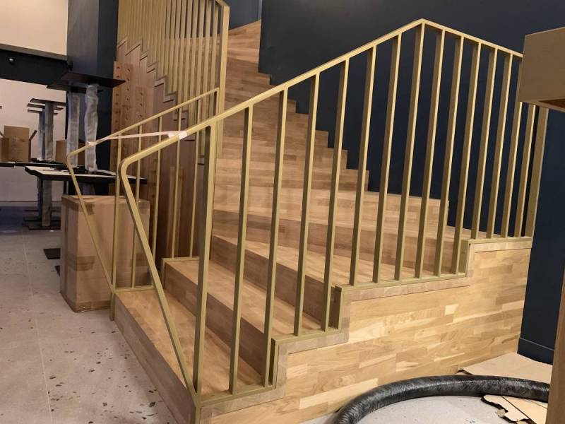 Aménagement intérieure d'une brasserie à St Didier au Mont d'Or proche de Lyon