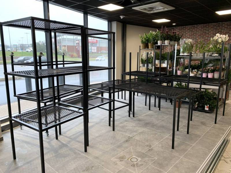 Aménagement sur mesure pour un fleuriste au Mont d'Or près de Lyon