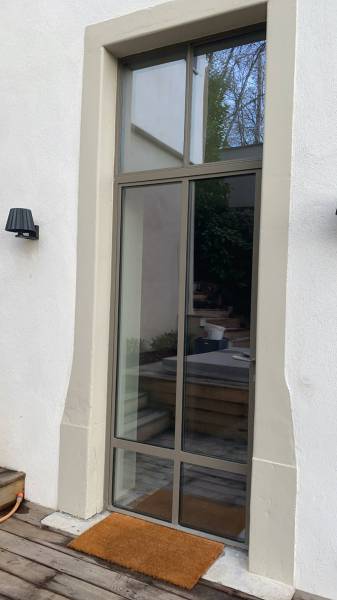 Menuiserie en acier à rupture de pont thermique à Sainte Foy Les Lyon