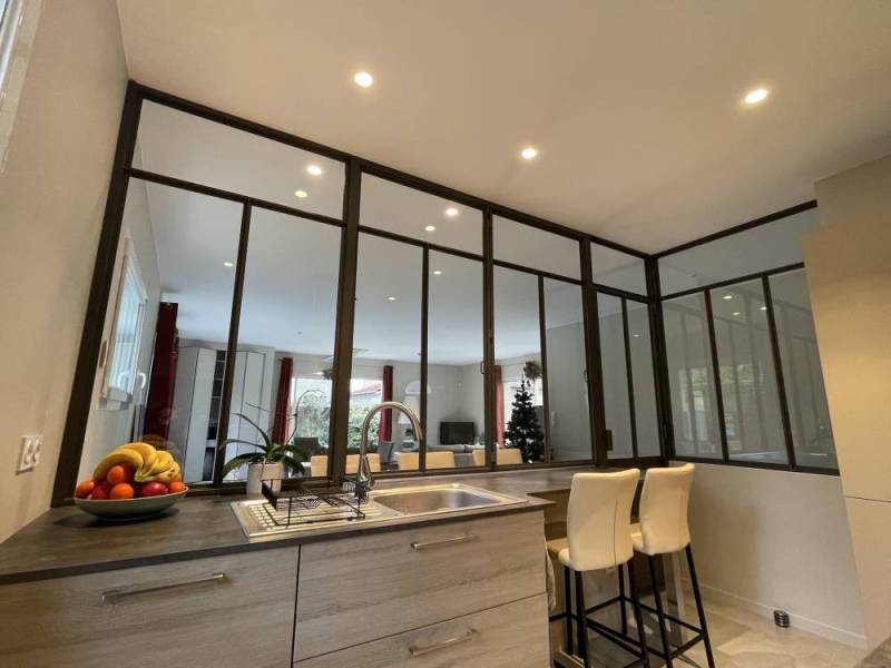 Verrière en accordéon sur mesure à Lyon