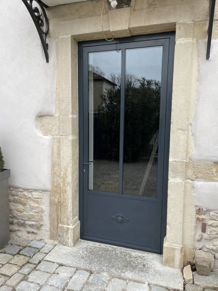 Porte d'entrée acier Annecy