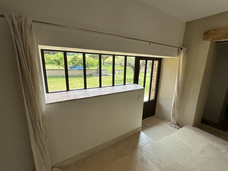 Menuiserie acier JANSEN à rupture thermique à ARTAS