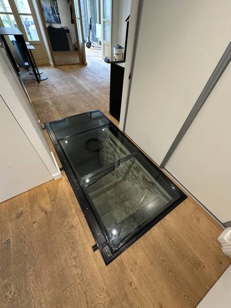 Trappe de cave motorisée sur mesure Lyon