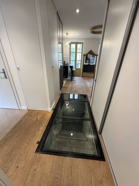 Trappe de cave motorisée sur mesure Lyon