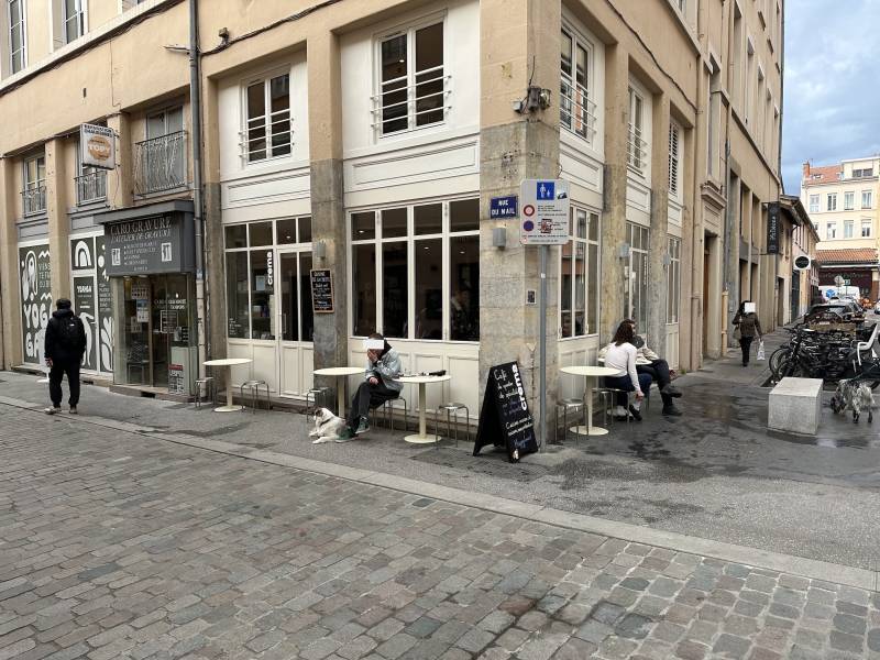 Facade vitrée artisanale sur Lyon