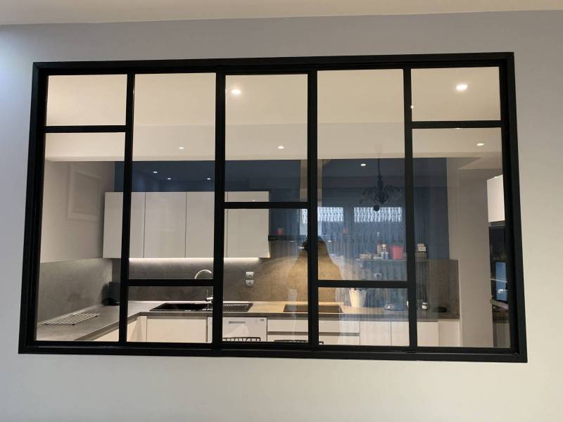 Verrière en acier à St Jean de Soudain