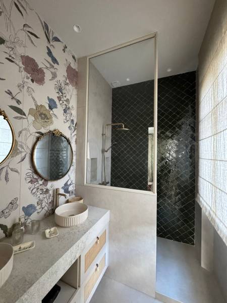 Ensemble paroi type verrière atelier aux Issambres