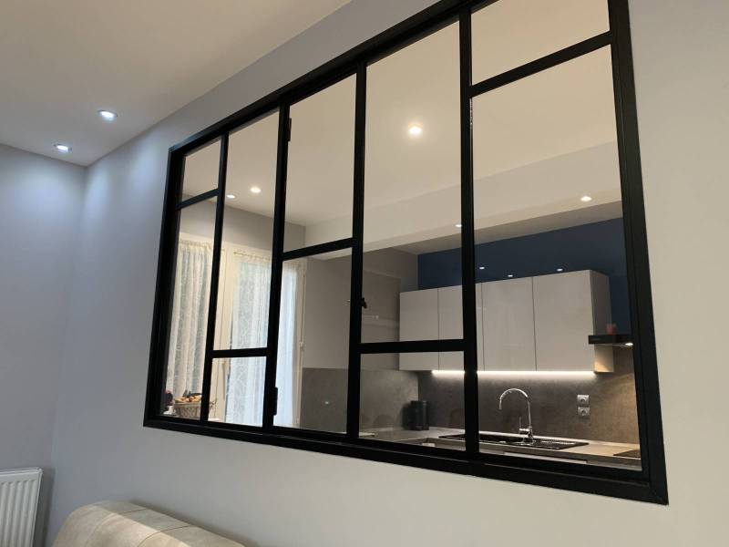 Verrière en acier à St Jean de Soudain