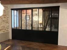 Notre zone d'activité pour ce service Fabrication d’escalier droit en acier avec double limon et marches en bois sur mesure à